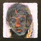 Woman Face I by Bhiva Punekar