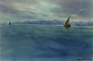 Seascape by P. A. Dhond